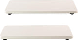 White Diatomite Trays for Kitchen and Bathroom, 3.15" W x 8.7" L, 2 PCS