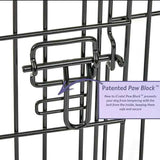 MidWest Homes for Pets 36-Inch iCrate Folding Dog Crate with Divider Panel, Leak-Proof Tray & Secure Latches – Metal Wire Kennel for Medium Large Breeds – Portable, Durable & Easy to Assemble