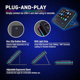 vsninside macro keypad stream controller deck gaming streaming shortcut keyboard