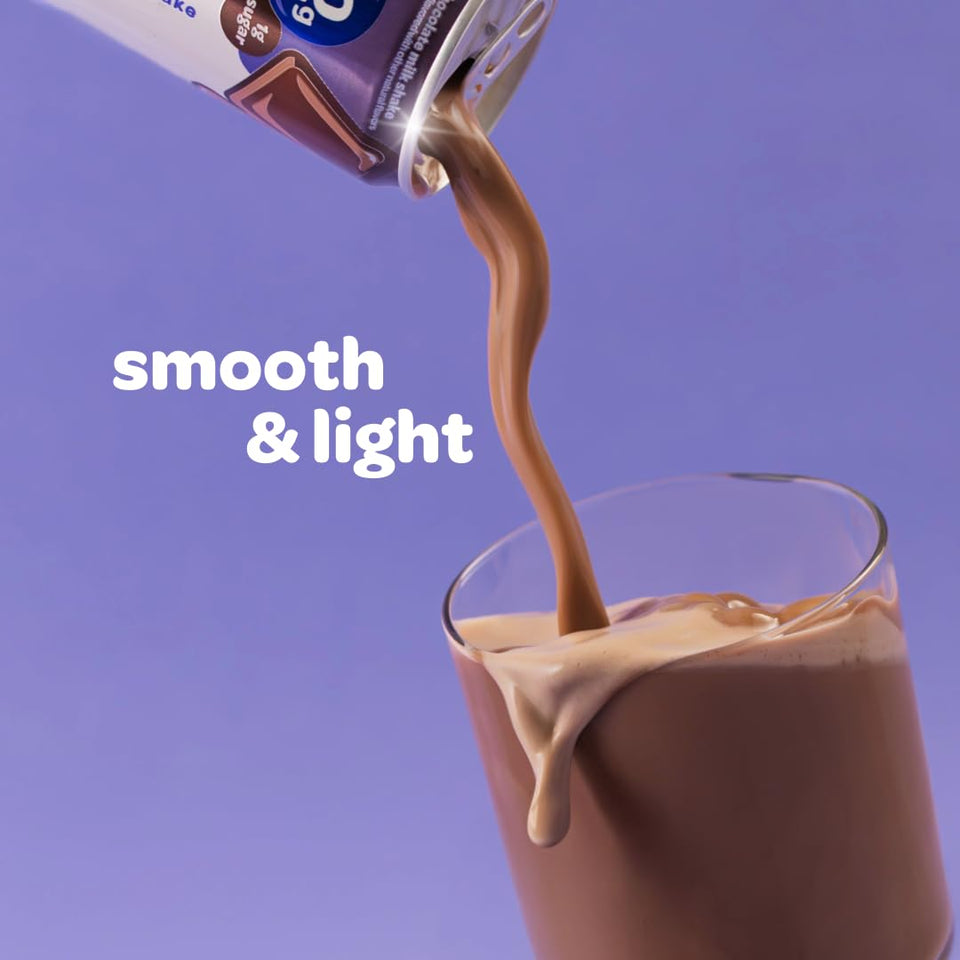 Nurri - 30g Protein Ultra Filtered Milk Shake – Chocolate - Lactose Free, Low Sugar, 150 Calories, 10 Vitamins and Minerals - 11 fl oz, 10 Cans
