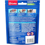 O-Cedar PACS Hard Floor Cleaner, Crisp Citrus Scent 10 Count (1-Pack) | Made with Naturally-Derived Ingredients | Safe to Use on All Hard Floors | Perfect for Mop Buckets