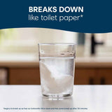 Cottonelle Fresh Feel Flushable Adult Wet Wipes, 8 Flip-Top Packs, 100% Flushable, Septic-Safe, 100% Residue Removal, 3x Cleaning Power