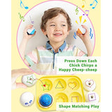 Yetonamr Easter Eggs Toys for Babies Boys Girls Kids, Toddler Easter Basket Stuffers Prefilled Easter Eggs with Toys Inside Filled Infant Montessori Toys Gifts for Toddlers Babies Boys