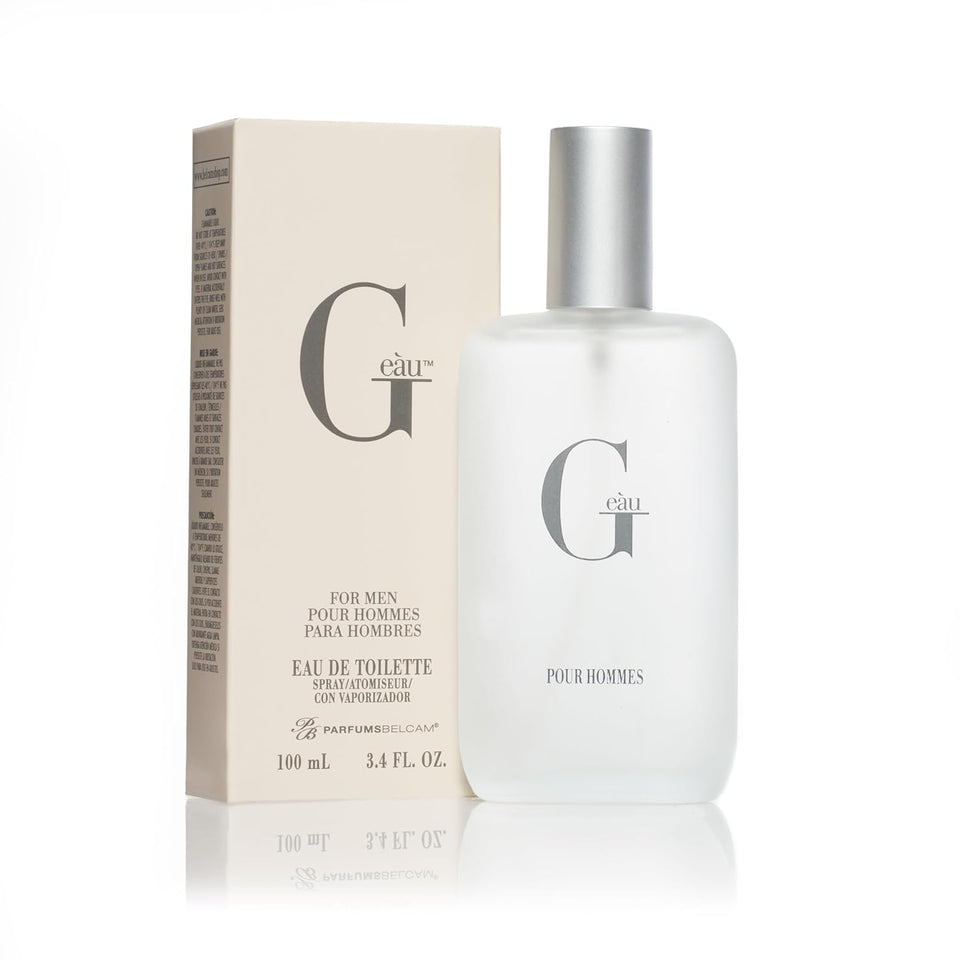 Parfums Belcam G Eau, Inspired by Designer Fragrance, Eau de Toilette Spray, 3.4 Fl Oz