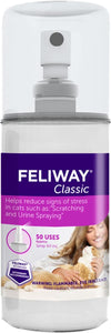 FELIWAY Classic Cat Calming Spray, 60ml - Comforts Cats at Home and On the Go and Helps to Calm During Travel