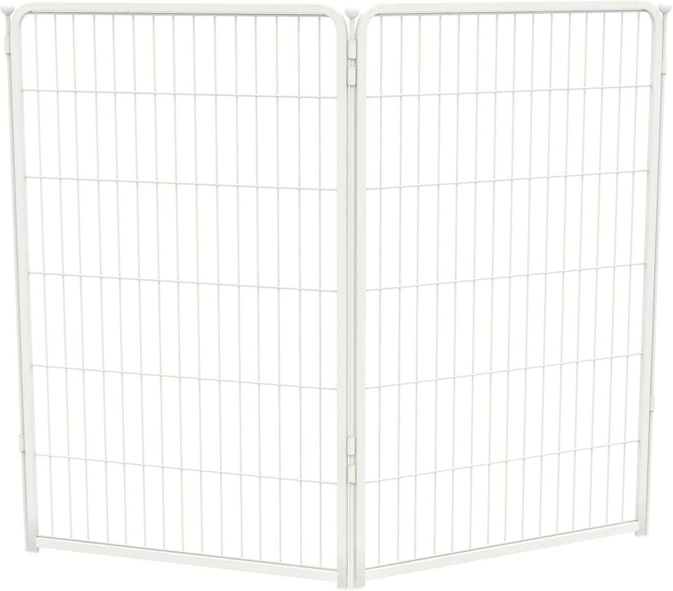 FXW Homeplus Unleashed Indoor Dog Playpen - Stress-Free and Safe Play, Heavy Duty 24 Inch 6 Panels Dog Pen for Puppy and Small Dogs, Black│Patented