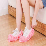 Microfiber mop slipper shoes, 5 pairs, soft washable reusable, free size, for men and women, kids