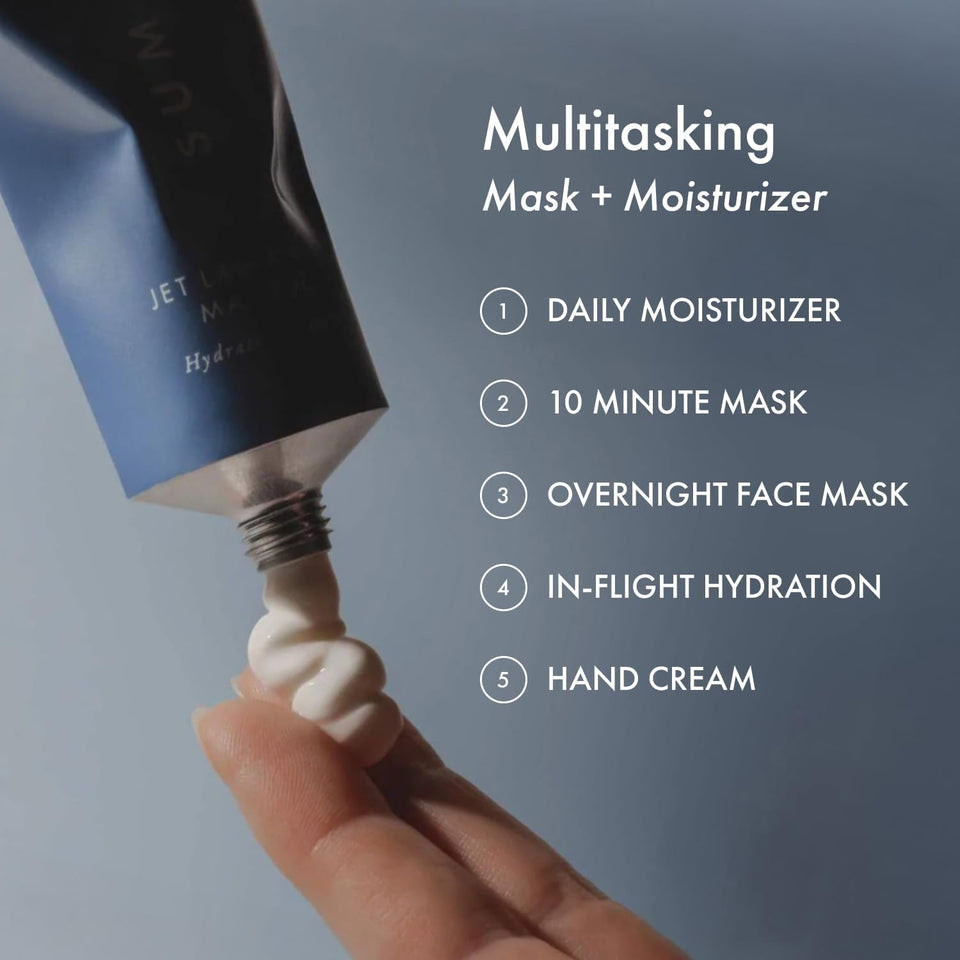 Summer Fridays Jet Lag Mask - Hydrating Face Moisturizer + Mask - Enriched with Hyaluronic Acid, Niacinamide, Glycerin + Antioxidants Helps Nourish Skin for a Renewed + Radiant Complexion (2.25 Oz)