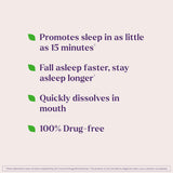 Natrol Fast Dissolve Melatonin 1 mg, Sleep Support Supplement for Adults