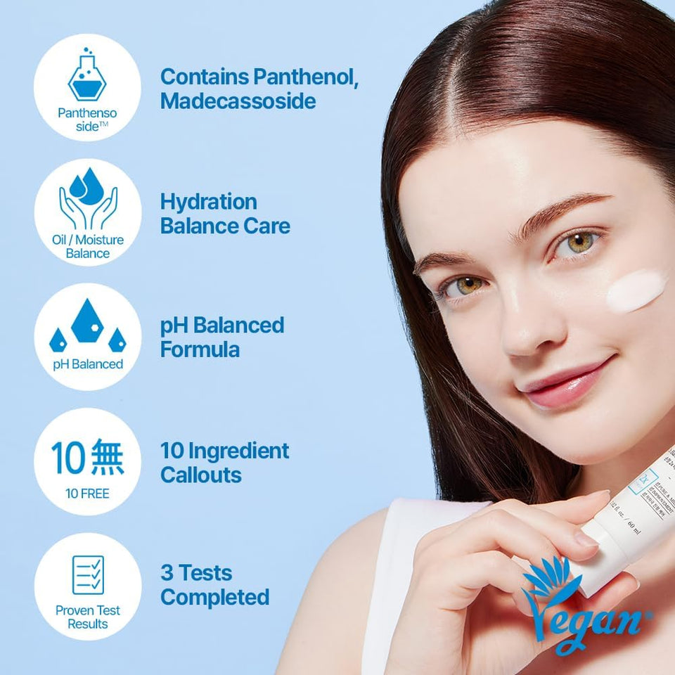 ETUDE SoonJung 2x Intensive Cream for Barrier Repair, Rich Moist, Madecassoside & Panthenol for Soothing, Face Moisturizer for Sensitive Skin, pH Balanced, Hypoallergenic, Korean Skin Care,2.02 Fl Oz