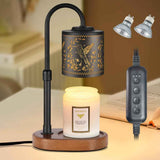hummingbird dimmable candle warmer lamp with timer adjustable height for scented jar candles home decor