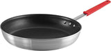 Tramontina Professional 10-Inch Non Stick Frying Pan, Heavy-Gauge Aluminum Skillet with Reinforced Nonstick Coating, Red Handle, Dishwasher and Oven Safe