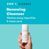 Proactiv 30-day acne skin care kit with benzoyl peroxide face wash, repairing spot treatment and exfoliating toner