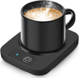 lesipee coffee mug warmer, aluminum metal panel, electric cup warmer for office desk accessories