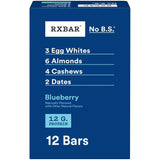 RXBAR Blueberry Protein Snack Bars, 22oz Box, 12 Count, Gluten Free, Kosher Pareve