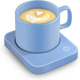 VOBAGA Coffee Mug Warmer for Desk with Auto Shut Off & 3-Temp Settings, Coffee Cup Warmer with Smart Safety Alert Home Office Accessory, Perfect for Coffee, Tea, Milk (No Mug)
