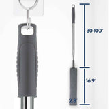 Retractable Gap Dust Cleaner with Extension Pole, Cleaning Tools with 3 Microfiber Dusting Cloths, Extendable Long Handle Duster for Cleaning Under Refrigerator Furniture Appliance