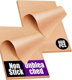 200 PCS Unbleached Parchment Paper Sheets for Baking 12x16 Inches, Non-Stick and Non-Toxic Pre-cut Parchment Sheets for Oven, Cooking, Grilling, Air Fryer and Steaming - Fit for Half Sheet Pans