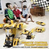 Transform remote control car toy for kids 4-8 years, 2.4GHz frequency, 360° rotation drifting