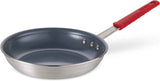 Tramontina Professional 10-Inch Non Stick Frying Pan, Heavy-Gauge Aluminum Skillet with Reinforced Nonstick Coating, Red Handle, Dishwasher and Oven Safe