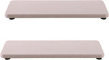 White Diatomite Trays for Kitchen and Bathroom, 3.15" W x 8.7" L, 2 PCS