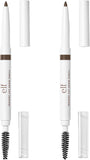 e.l.f. Instant Lift Brow Pencil, Dual-Sided, Precise, Fine Tip, Shapes, Defines, Fills Brows, Contours, Combs, Tames, Taupe, 0.006 Oz