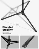 TODI 86" Tripod for iPhone, Phone Tripod Stand with Flexible Arm & Selfie Stick Remote, Extra-Length Legs Cell Phone Stand for Video Recroding, Compatible with iPhone Android, Camera