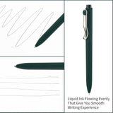 WY WENYUAN Ballpoint Pens, Pens Fine Point Smooth Writing, Nice Teacher Pens For Journaling, Black Ink 1.0 Mm Office Desk Accessories, Aesthetic Gift School Office Supplies For Note Taking