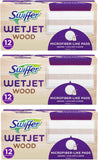 Swiffer WetJet Hardwood Floor Cleaner Spray Mop Pad Refill, Bathroom Cleaning Supplies, Hardwood Floor Cleaner, Multi Surface, 24 Count