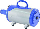 SHELANDY Groomer Partner Pet Hair Force Dryer Dog Grooming Blower with Heater - Blue, 2200W, 12-Feet Cord