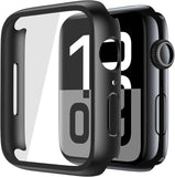 Misxi tempered glass case for Apple Watch Series 7 (2021) 46mm and Series 6 watch