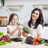 Premium Stainless Steel Veggie Steamer Basket, Expandable to Fit Various Size Pots, 5.5 to 9.2 inches, by SAYFINE