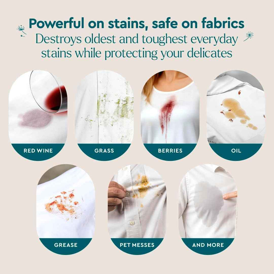 Puracy Natural Stain Remover, Unscented Laundry and Spot Cleaner for Clothes, Baby, and Kids