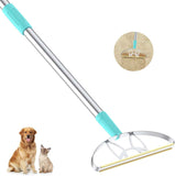 Deep Cleaner Pro Pet Hair Remover-Special Cat Hair Remover Multi Fabric Edge and Carpet Rake Scraper by LINTPLUS-Dog Hair Remover for Rugs,Couch & Pet Towers-Easy to Every Hair!