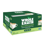 Whole Earth Stevia & Monk Fruit Sweetener packets, 400 count, zero-calorie sugar substitute for keto, paleo, and low-carb diets
