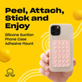 octobuddy-classic-silicone-suction-phone-case-adhesive-mount-hands-free-strong-grip-holder-for-selfies-and-videos-compatible-with-iphone-and-android-in-chalk-pink-2-25-x-3-25