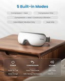 RENPHO Eye Massager with Heat, Valentines Day Gifts for Her Him Birthday Gifts for Women Mom, FSA Eligible HSA Eye Mask for Migraine,Sleep Mask for Dry Eyes Relax, Reduce Strain for Men Dad Eyeris 1