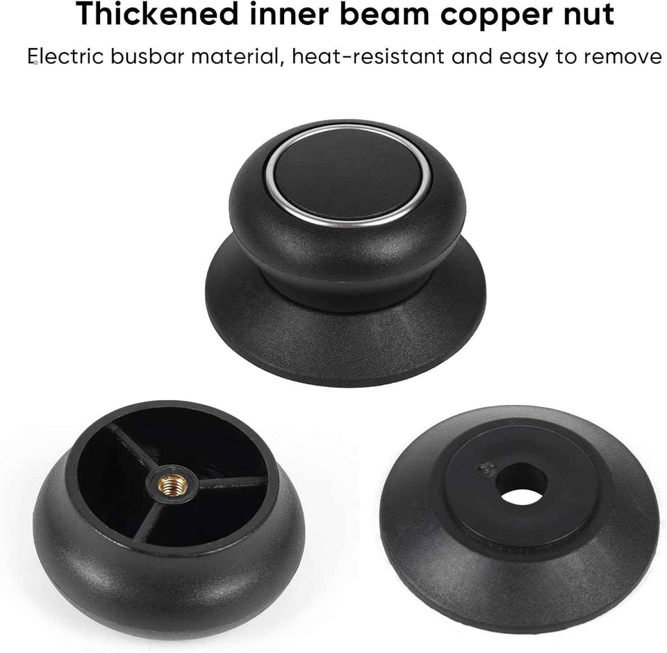 Durable Bakelite Pot Lid Knob for Easy Installation and Heat Resistance