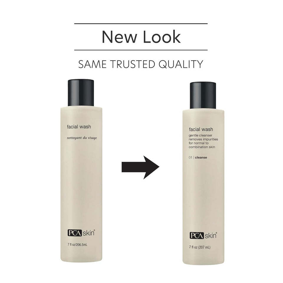 PCA SKIN Gentle Foaming Face Wash, Hydrating Facial Cleanser, Removes Makeup and Hydrates and Purifies Skin, Good for Sensitive, Combination, Normal, and Acne-Prone Skin, Gentle Face Wash