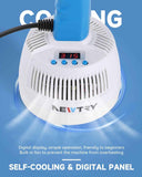 NEWTRY Induction Sealer 20-100mm Heat Handheld Sealing Machine Electromagnetic Bottle Cap Sealer Power & Time Adjustable for Plastic Glass Bottles Caps (110V)