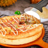 Pizza Cutter Wheel with Sharp Stainless Steel Blade and Finger Guard