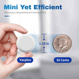 Vacplus Toilet Bowl Cleaner Tablets, 30-Pack, Automatic Toilet Bowl Cleaners with Bleach