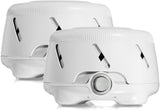 yogasleep dohm uno white noise machine, real fan inside for non-looping white noise, sleep aid for adults and baby