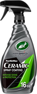 Turtle Wax Hybrid Solutions Ceramic Spray Coating, 16 oz, Durable Paint Protection, High Shine, Safe for Multiple Surfaces