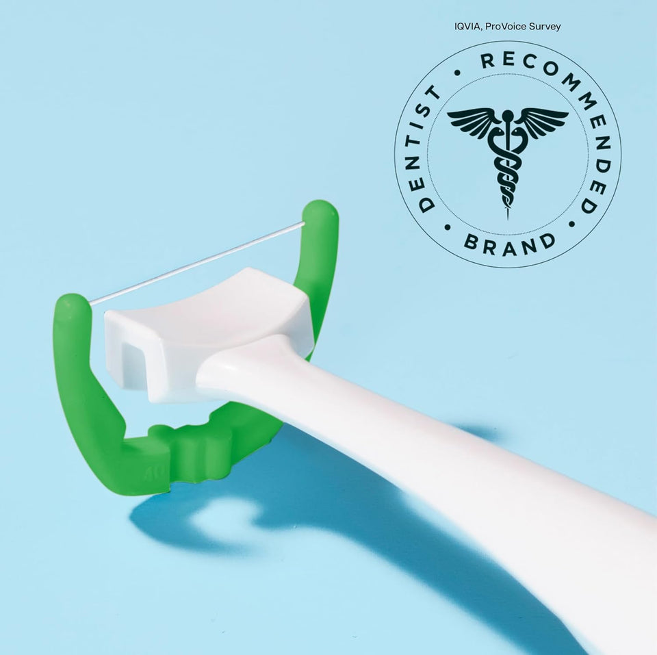 REACH Ultraclean Access Flosser Refill Heads, Mint, Plaque Remover for Teeth, Shred Resistant, for Hard to Reach Areas, Oral Care, PFAS Free, for Adults & Kids, 1 Pack, 28 Count