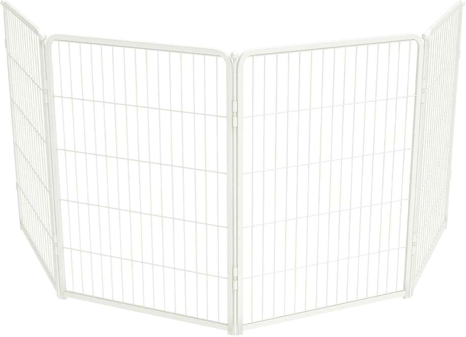 FXW Homeplus Unleashed Indoor Dog Playpen - Stress-Free and Safe Play, Heavy Duty 24 Inch 6 Panels Dog Pen for Puppy and Small Dogs, Black│Patented