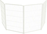 FXW Homeplus Unleashed Indoor Dog Playpen - Stress-Free and Safe Play, Heavy Duty 24 Inch 6 Panels Dog Pen for Puppy and Small Dogs, Black│Patented