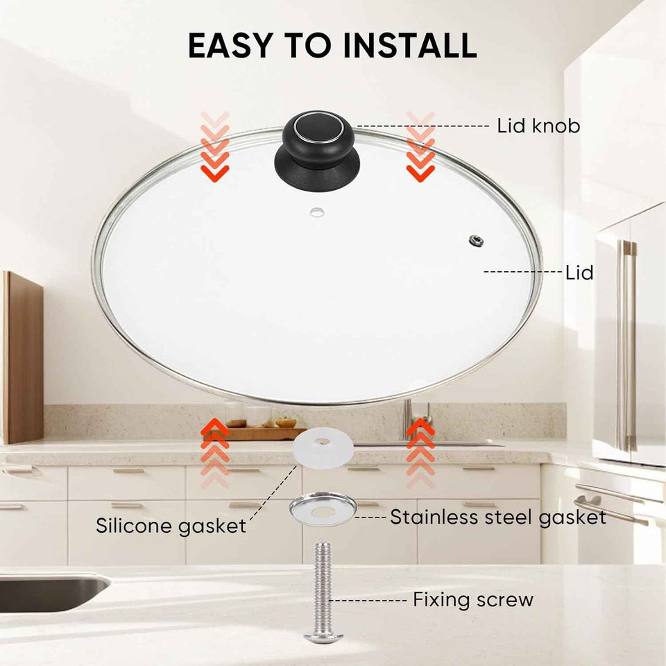 Durable Bakelite Pot Lid Knob for Easy Installation and Heat Resistance