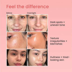 quia overnight collagen wrapping mask for firmer hydrated skin, 75ml, korean skincare for all skin types