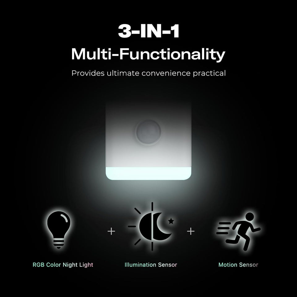 ThirdReality Smart Color Night Light with Matter, WiFi, and Multi-Functionality for Smart Home Use